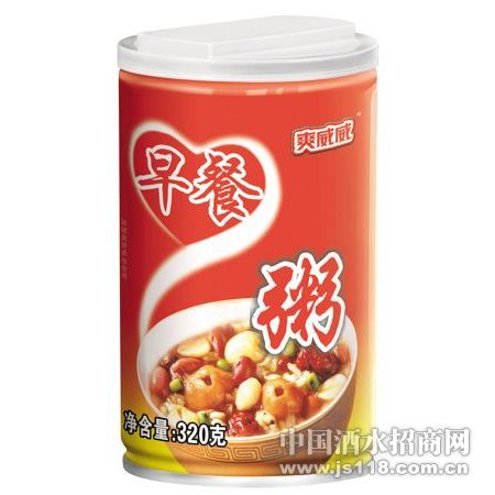 爽威威早餐粥320克火热招商中 广东景威宝食品饮料厂